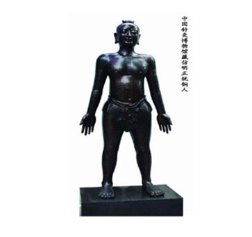 仿明正統針灸銅人 (真銅全銅、高170CM)